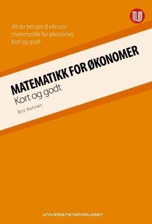 Matematikk for økonomer