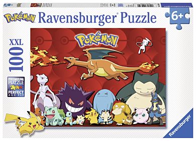 Puslespill 100 Pokémon Ravensburger