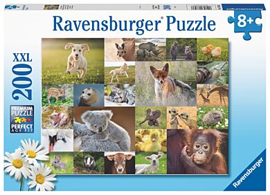 Puslespill 200 Dyrebarn Ravensburger