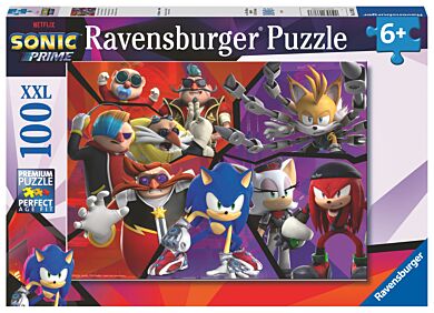 Puslespill 100 Sonic Prime Ravensburger