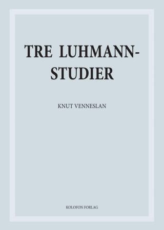 Tre Luhmannstudier