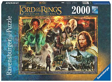 Puslespill 2000 LOTR the King Ravensburger