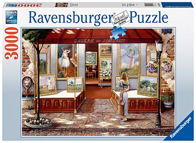 Puslespill 3000 Kunstgalleri Ravensburger