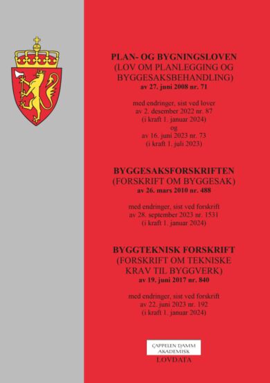 Plan- og bygningsloven : (lov om planlegging og byggesaksbehandling) av 27. juni 2008 nr. 71 : med e