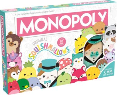 Spill Monopoly Squishmallows Eng