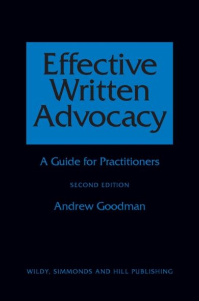 Effective Written Advocacy