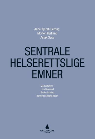 Sentrale helserettslige emner