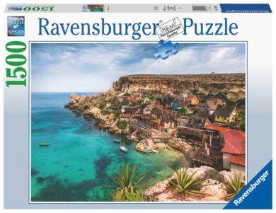 Puslespill 1500 Popey Village Malta Ravensburger