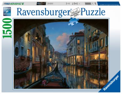 Puslespill 1500 Venetiansk Natt Ravensburger