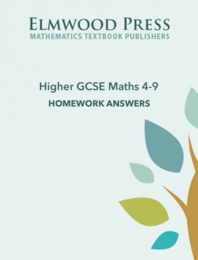 Higher GCSE Maths 4-9 Homework Answers