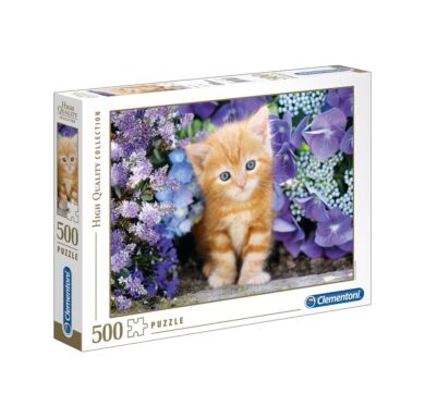 Puslespill 500 Ginger Cat Clementoni