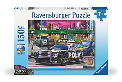 Puslespill 150 Politi På Patrulje Ravensburger