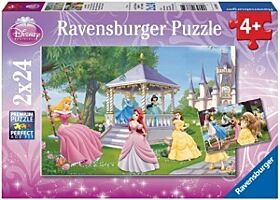 Puslespill 2X24 Prinsesser Ravensburger