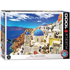 Puslespill 1000 Oia Santorini Greece Eurographics