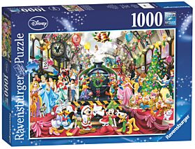 Puslespill 1000 Alle Om Bord Jul Ravensburger