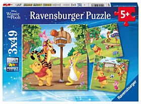 Puslespill 3x49 Sportsdag Ravensburger