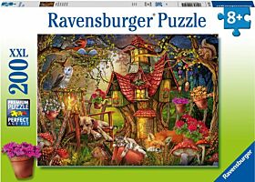 Puslespill 200 Huset I Skogen Ravensburger