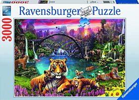 Puslespill 3000 Tigre Ravensburger