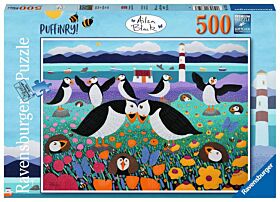 Puslespill 500 Lundefugl Ravensburger