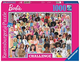 Puslespill 1000 Barbie-Utfordring Ravensburger