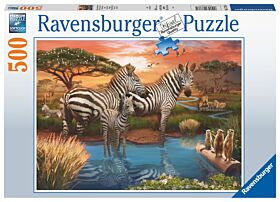 Puslespill 500 Sebraer Ravensburger