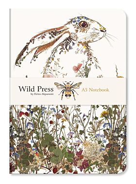 Notatbok A5 Luxury Wild Press Wild flower hare