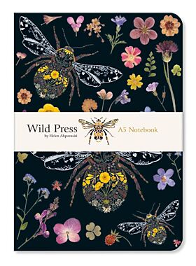 Notatbok A5 Luxury Wild Press Three bumblebees