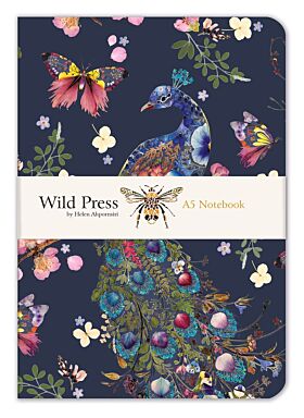 Notatbok A5 Luxury Wild Press Peacock