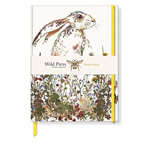 Skissebok Wild press wild flower hare