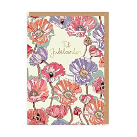 Kort Cath Kidston Jubilanten Poppy