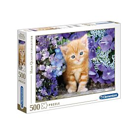 Puslespill 500 Ginger Cat Clementoni