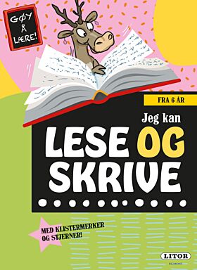 Jeg kan lese og skrive. Med stjerner og klistremerker