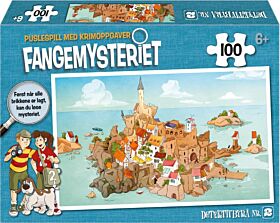 Puslespill 100 Fangemysteriet m/krimoppgaver