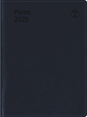 Kalender 2025 7.Sans Primo, Imitert Skinn Sort