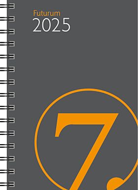 Kalender 2025 7.Sans Futurum Kartong Grå