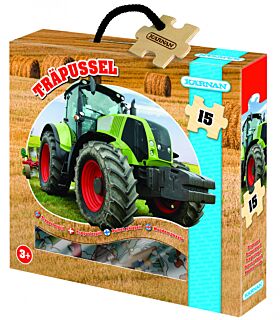 Trepuslespill Traktor 15 Biter