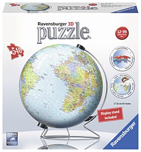 Puslespill 540 3D Globus Ravensburger