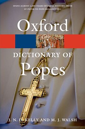 A Dictionary of Popes