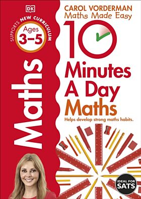 10 Minutes A Day Maths, Ages 3-5 (Preschool)