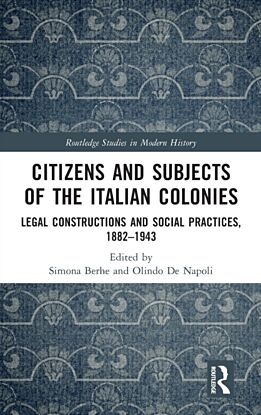 Citizens and Subjects of the Italian Colonies