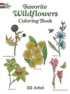 Favourite Wildflowers Colouring Book