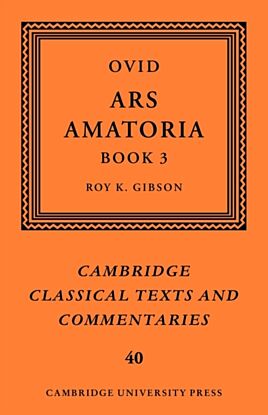 Ovid: Ars Amatoria, Book III