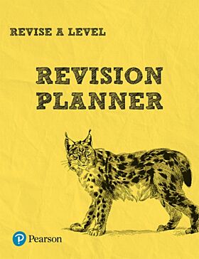 Pearson REVISE A level Revision Planner - 2023 and 2024 exams