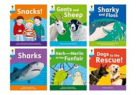 Oxford Reading Tree: Floppy's Phonics Decoding Practice: Oxford Level 3: Mixed Pack of 6