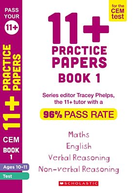 11+ Practice Papers for the CEM Test Ages 10-11 - Book 11