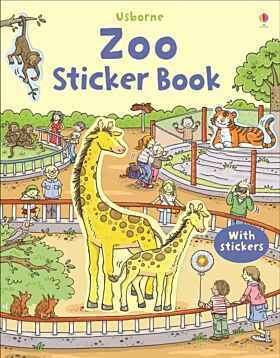 First Sticker Book Zoo