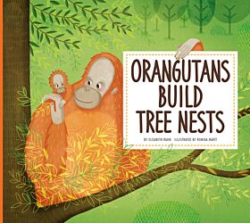 Orangutans Build Tree Nests