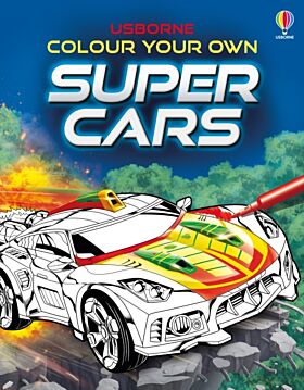 Colour Your Own Supercars