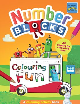 Numberblocks Colouring Fun: A Colouring Activity Book