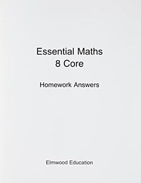 Essential Maths 8 Core Homework Answers